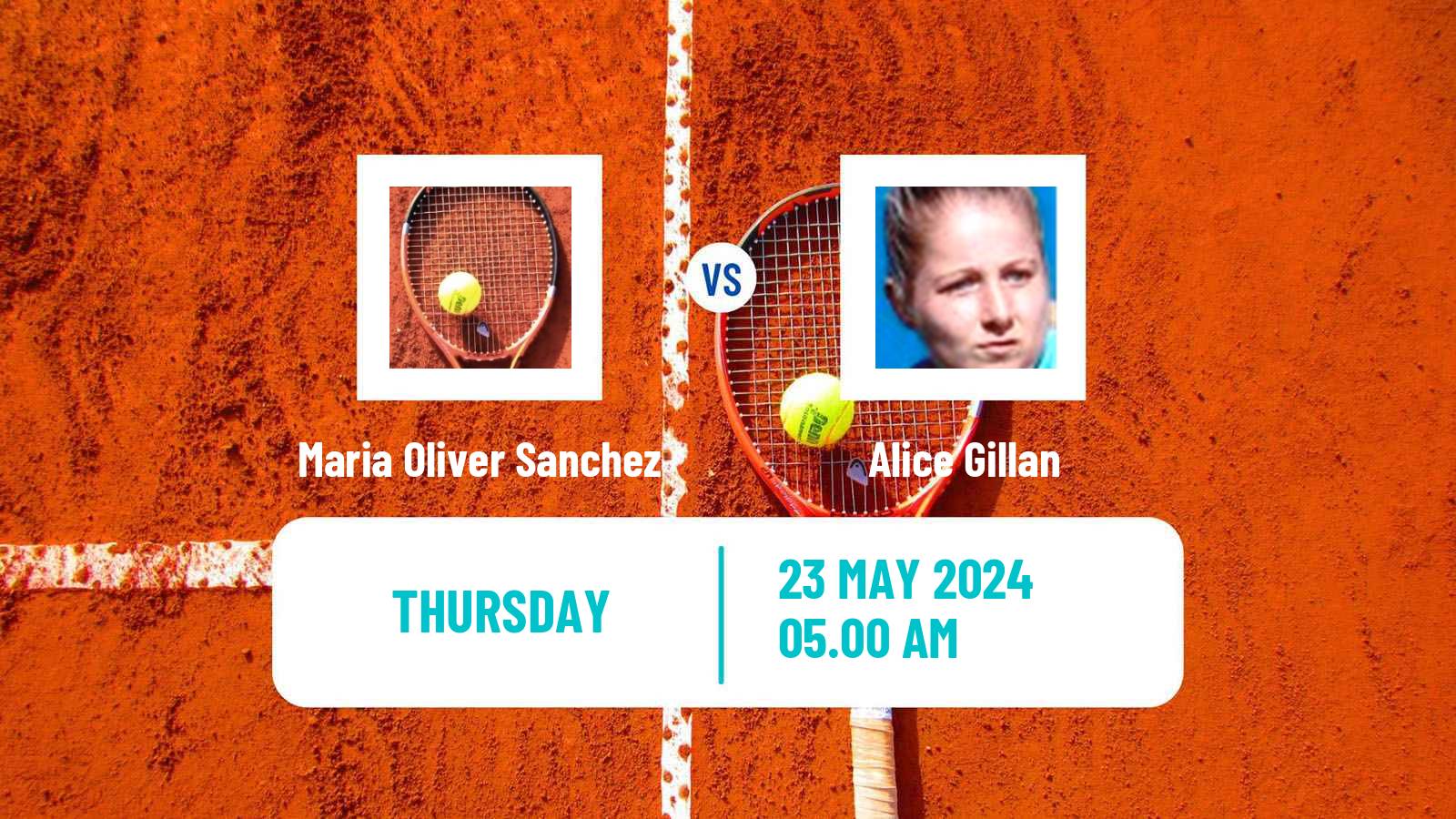 Tennis ITF W15 Estepona Women Maria Oliver Sanchez - Alice Gillan