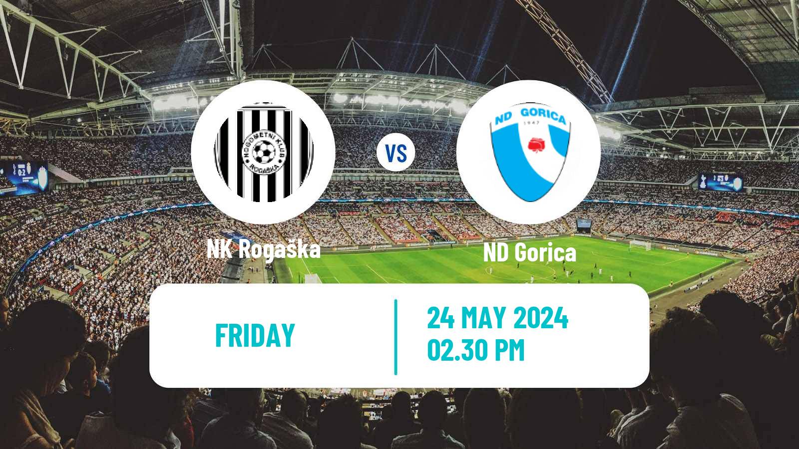 Football Slovenian Cup Rogaška - Gorica