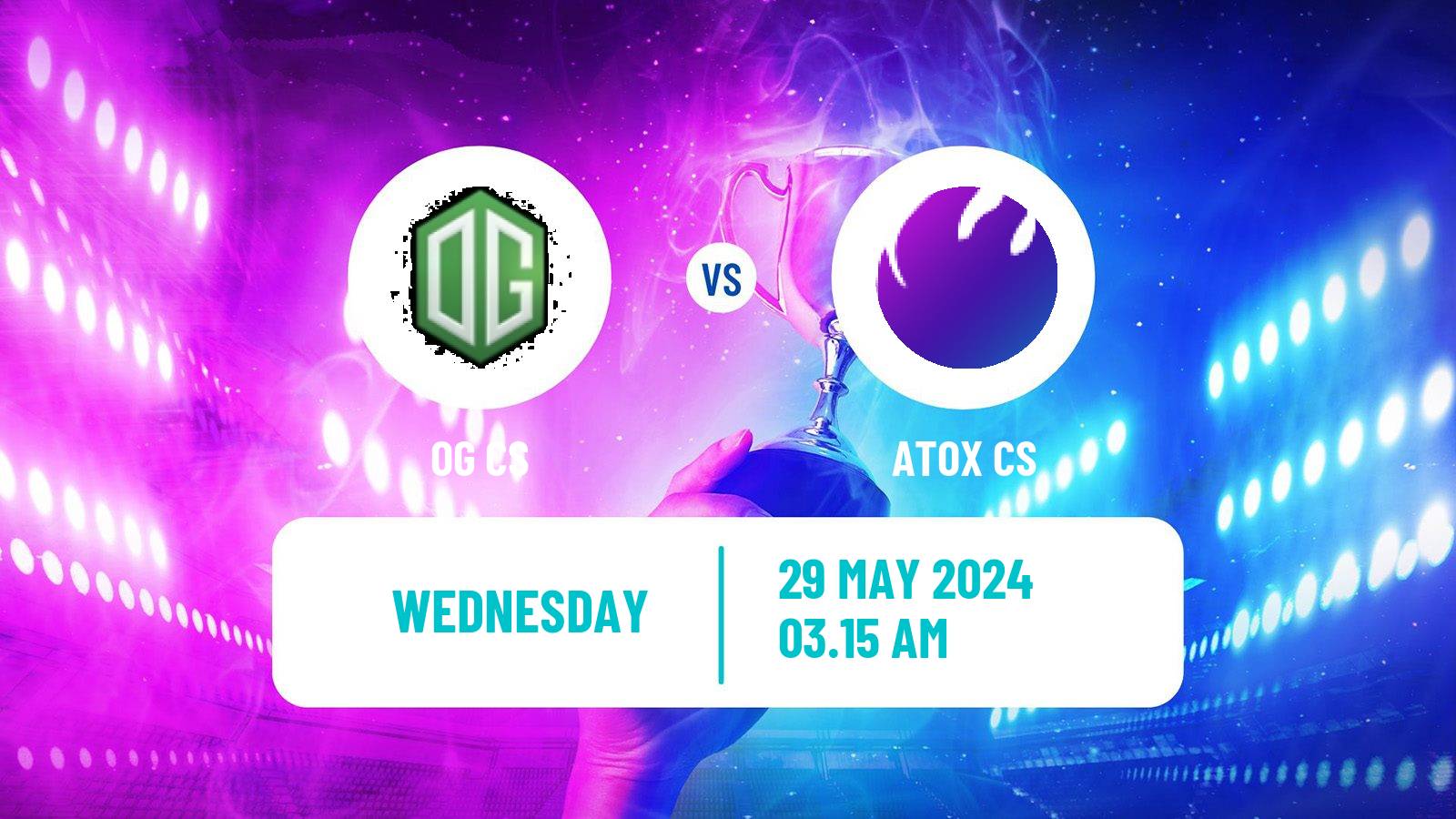 Esports Counter Strike Mesa Nomadic Masters OG - ATOX