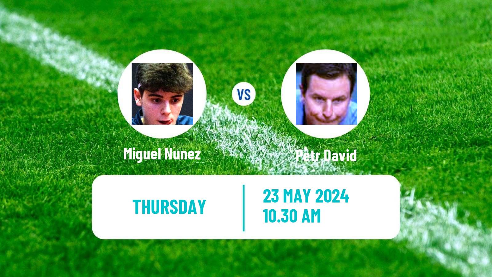 Table tennis Tt Star Series Men Miguel Nunez - Petr David