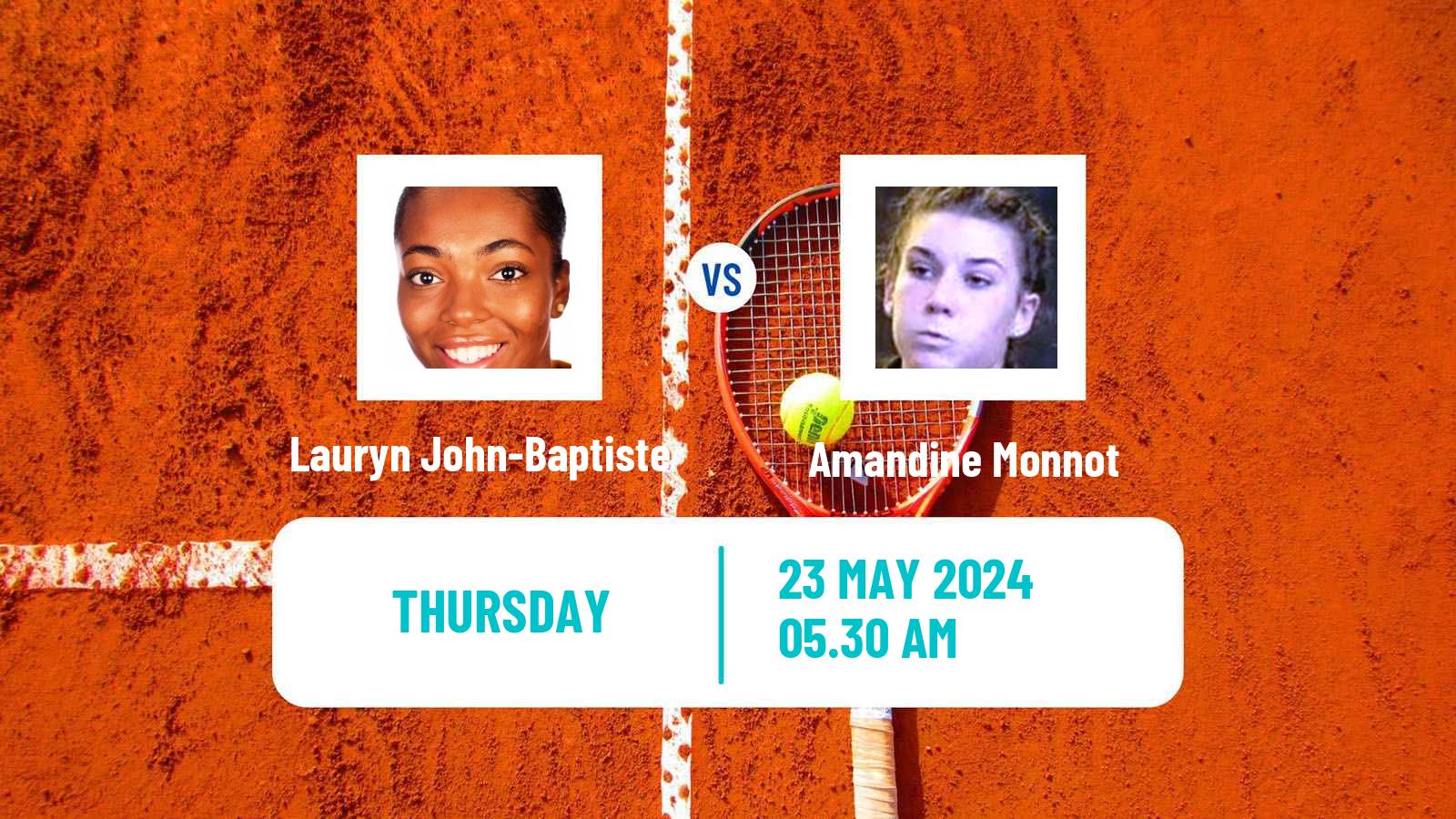 Tennis ITF W35 Annenheim Women Lauryn John-Baptiste - Amandine Monnot