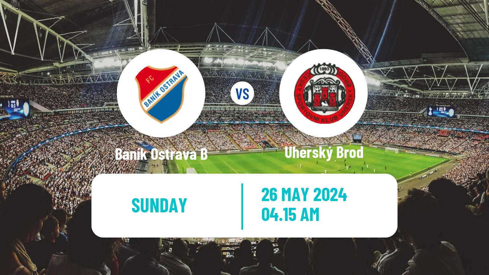 Soccer Czech MSFL Baník Ostrava B - Uherský Brod