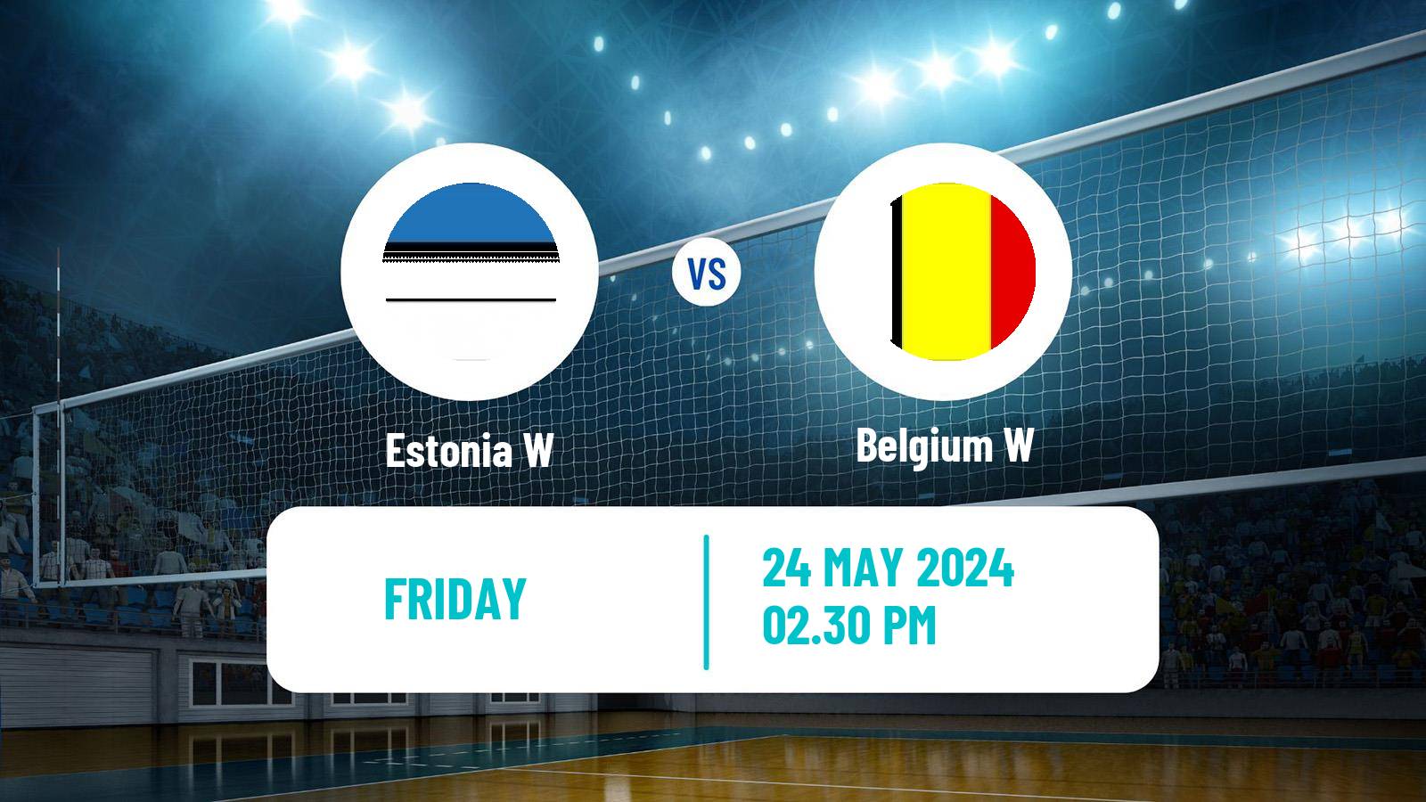 Volleyball Golden European League Volleyball Women Estonia W - Belgium W