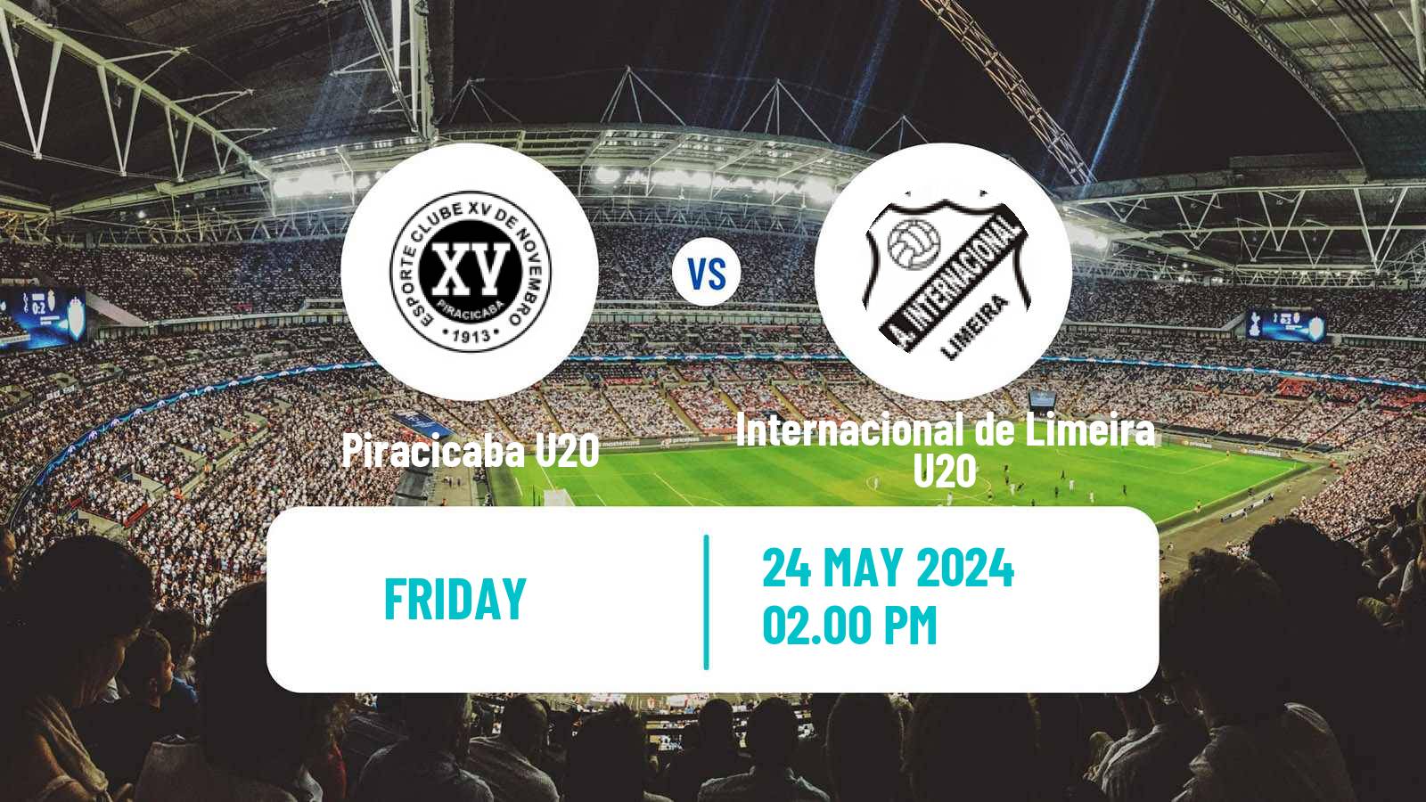 Soccer Brazilian Paulista U20 Piracicaba U20 - Internacional de Limeira U20