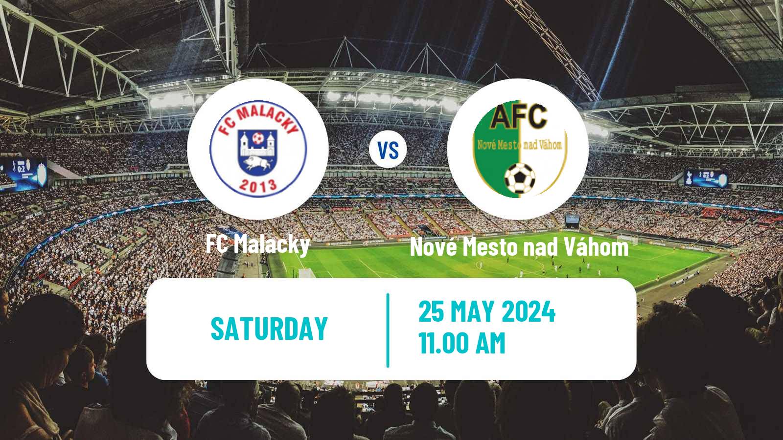 Soccer Slovak 3 Liga West Malacky - Nové Mesto nad Váhom