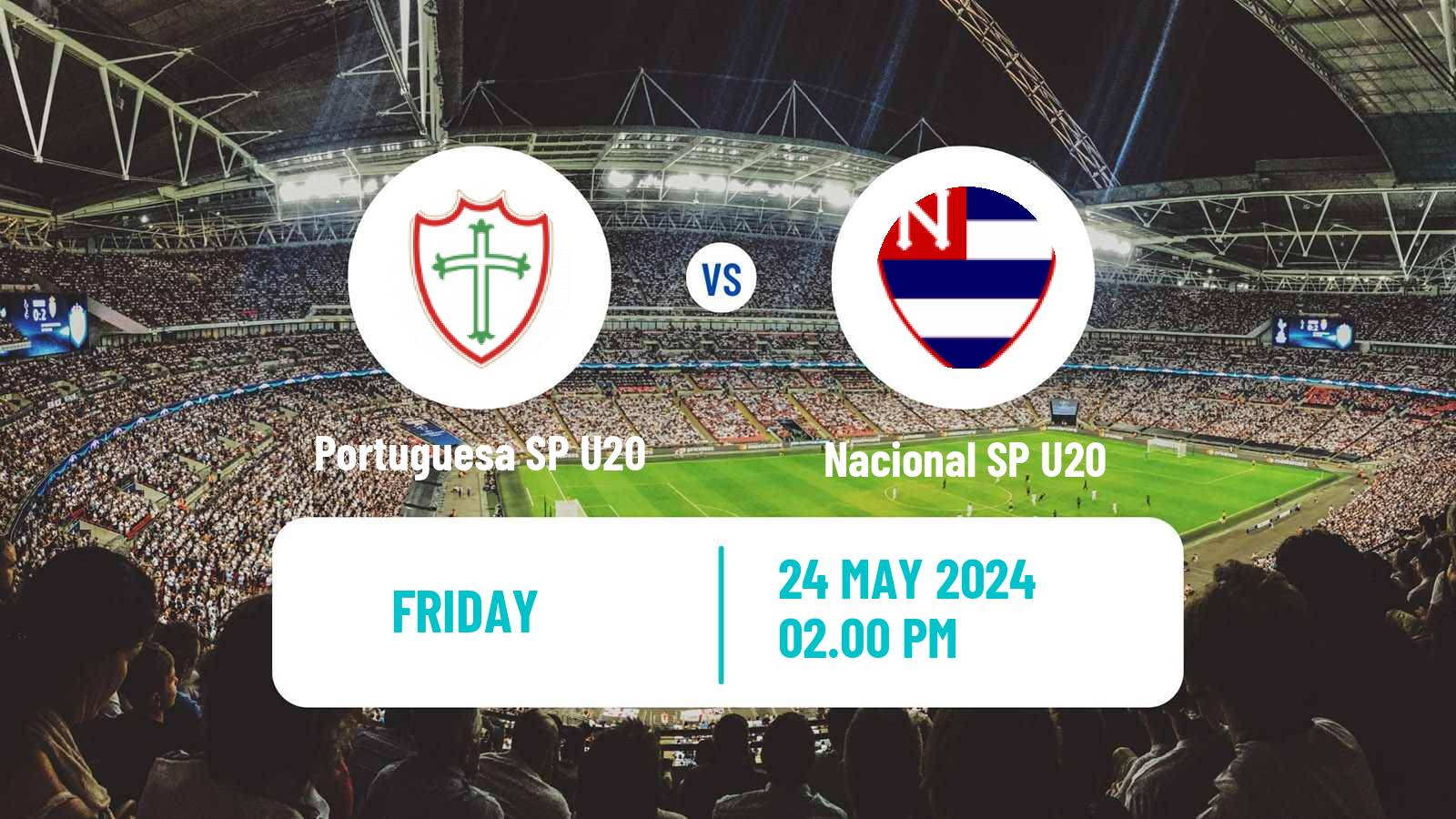 Soccer Brazilian Paulista U20 Portuguesa SP U20 - Nacional SP U20