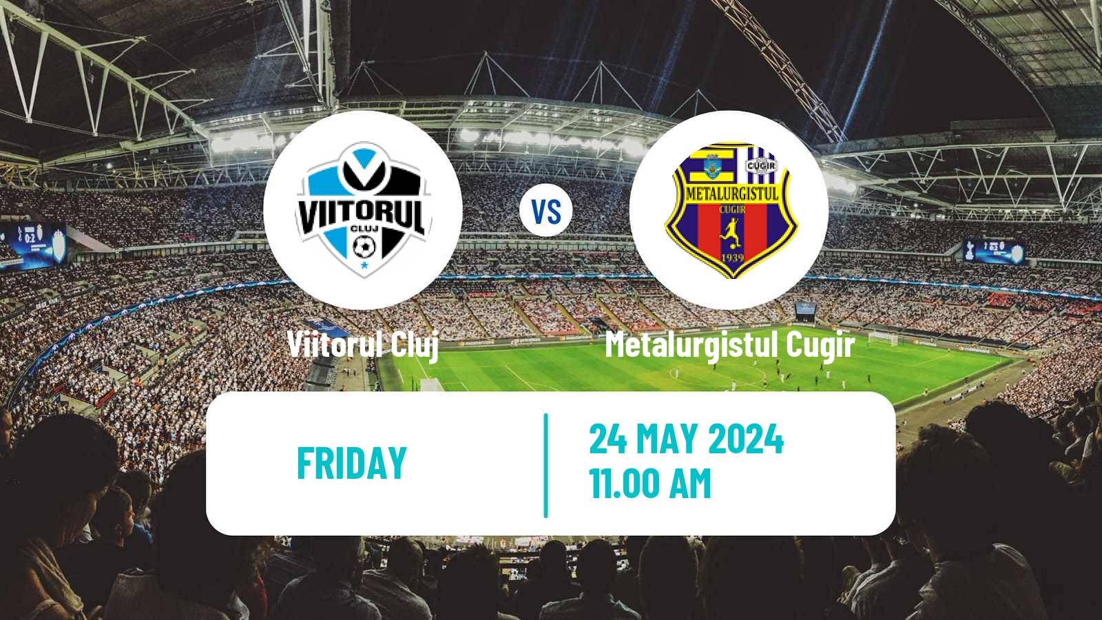 Soccer Romanian Liga 3 - Seria 9 Viitorul Cluj - Metalurgistul Cugir