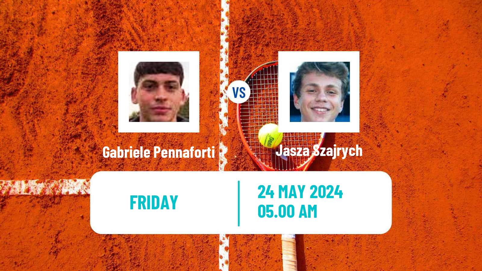 Tennis ITF M15 Bol Men Gabriele Pennaforti - Jasza Szajrych