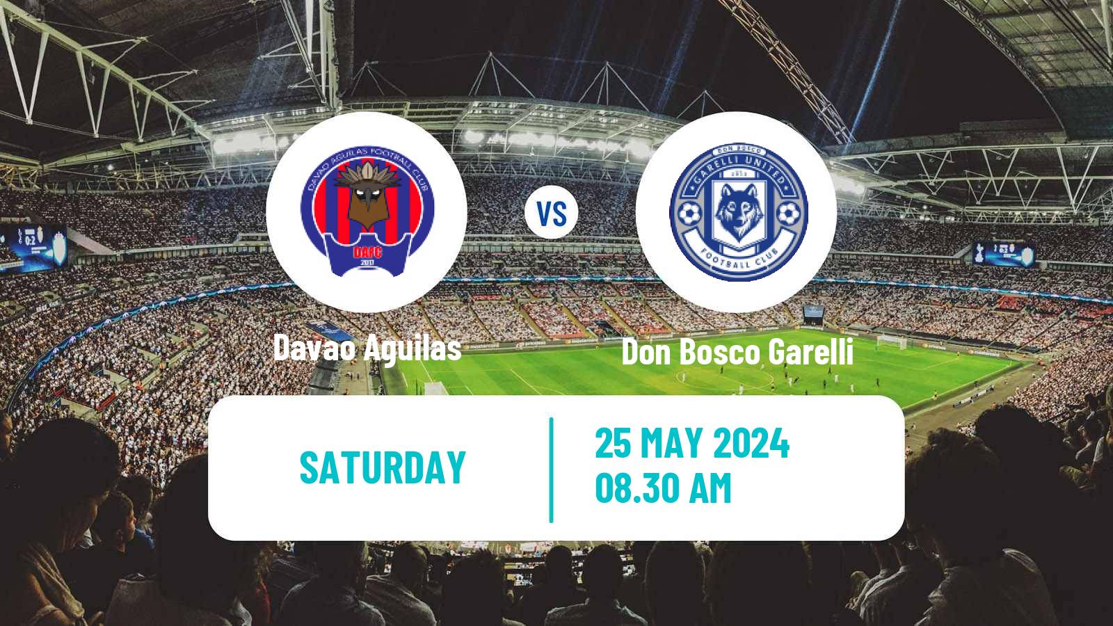 Soccer Philippines PFL Davao Aguilas - Don Bosco Garelli