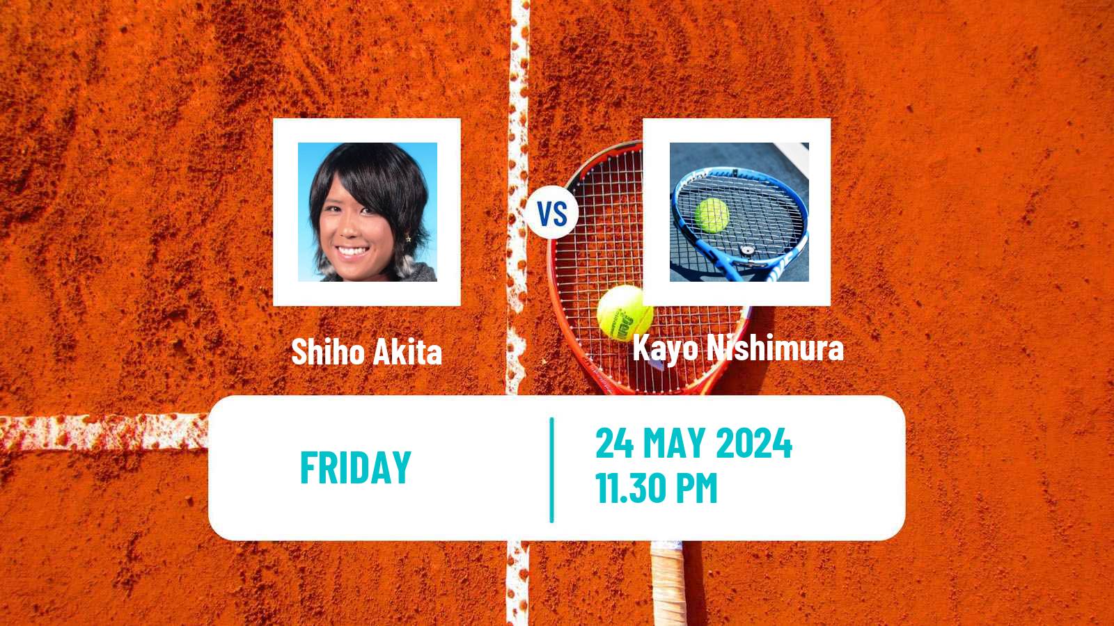 Tennis ITF W15 Fukui Women Shiho Akita - Kayo Nishimura
