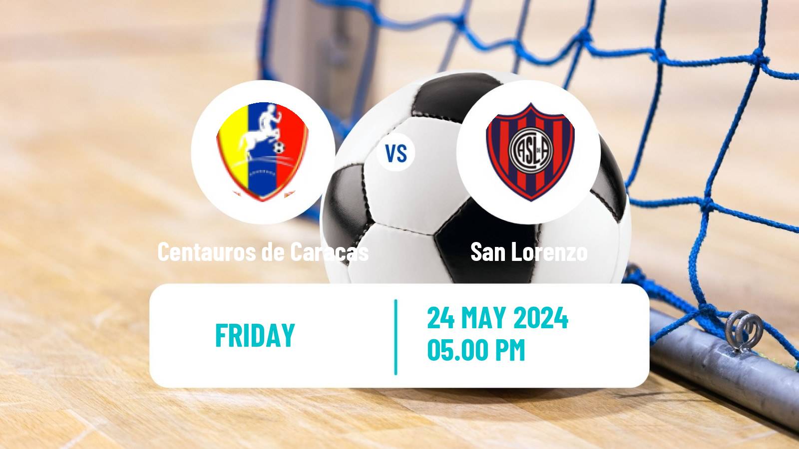 Futsal Copa Libertadores Futsal Centauros de Caracas - San Lorenzo