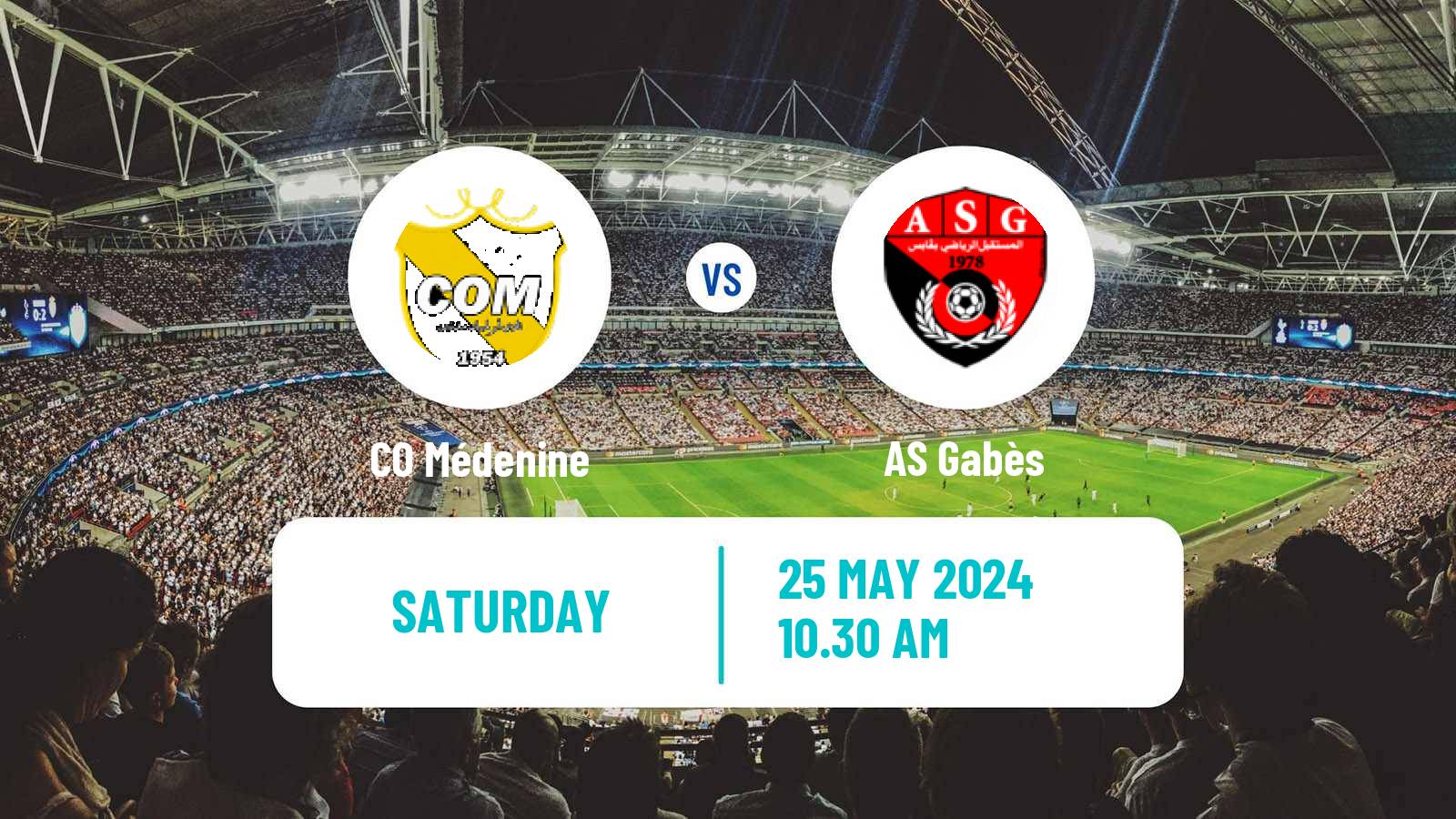 Soccer Tunisian Ligue 2 Médenine - Gabès