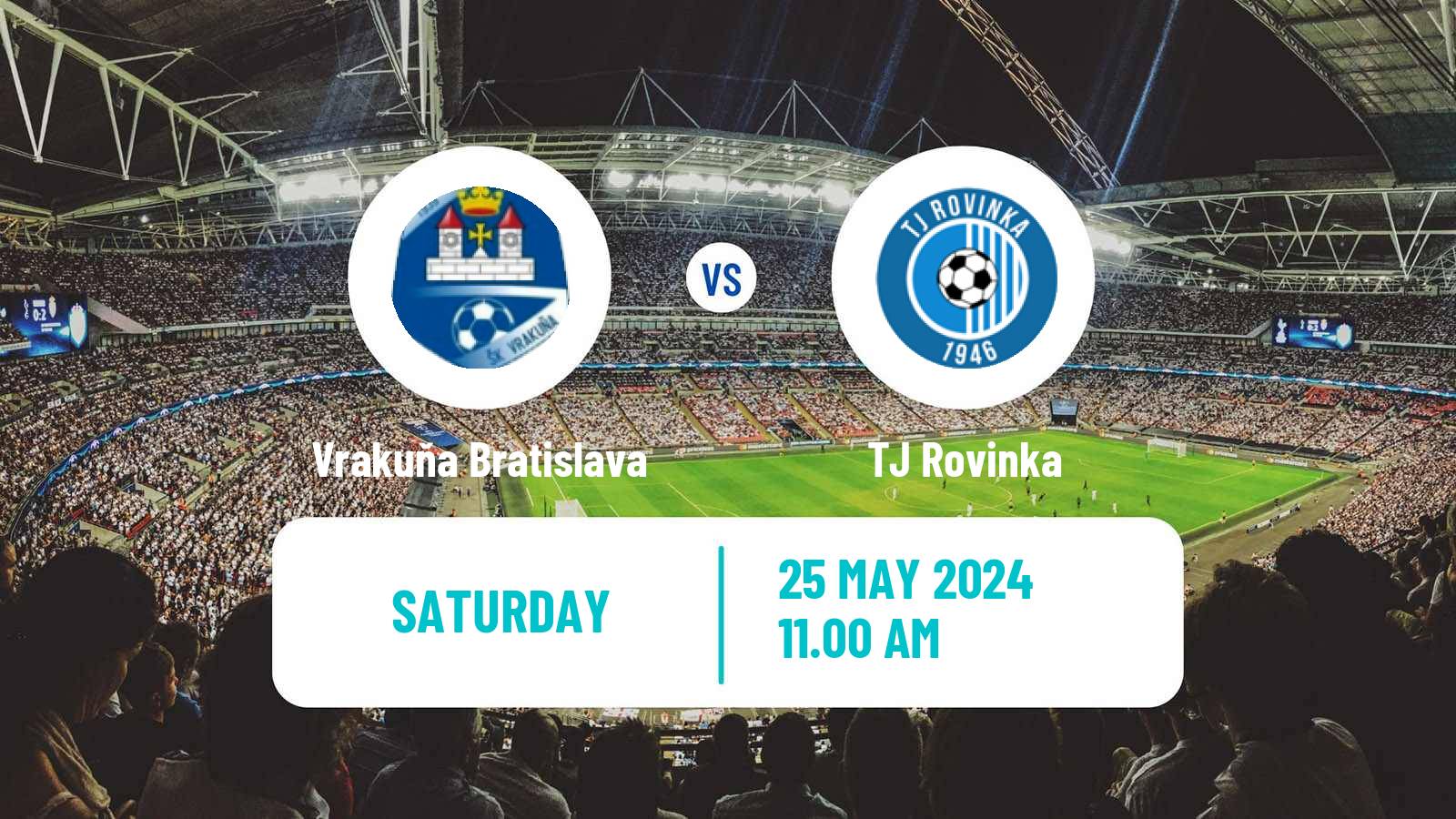 Soccer Slovak 4 Liga Bratislava Vrakuňa Bratislava - Rovinka