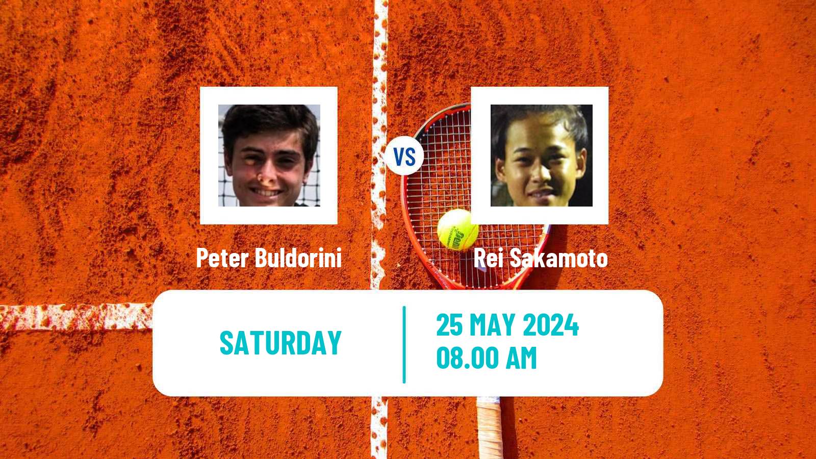 Tennis ITF M15 Cervia Men Peter Buldorini - Rei Sakamoto