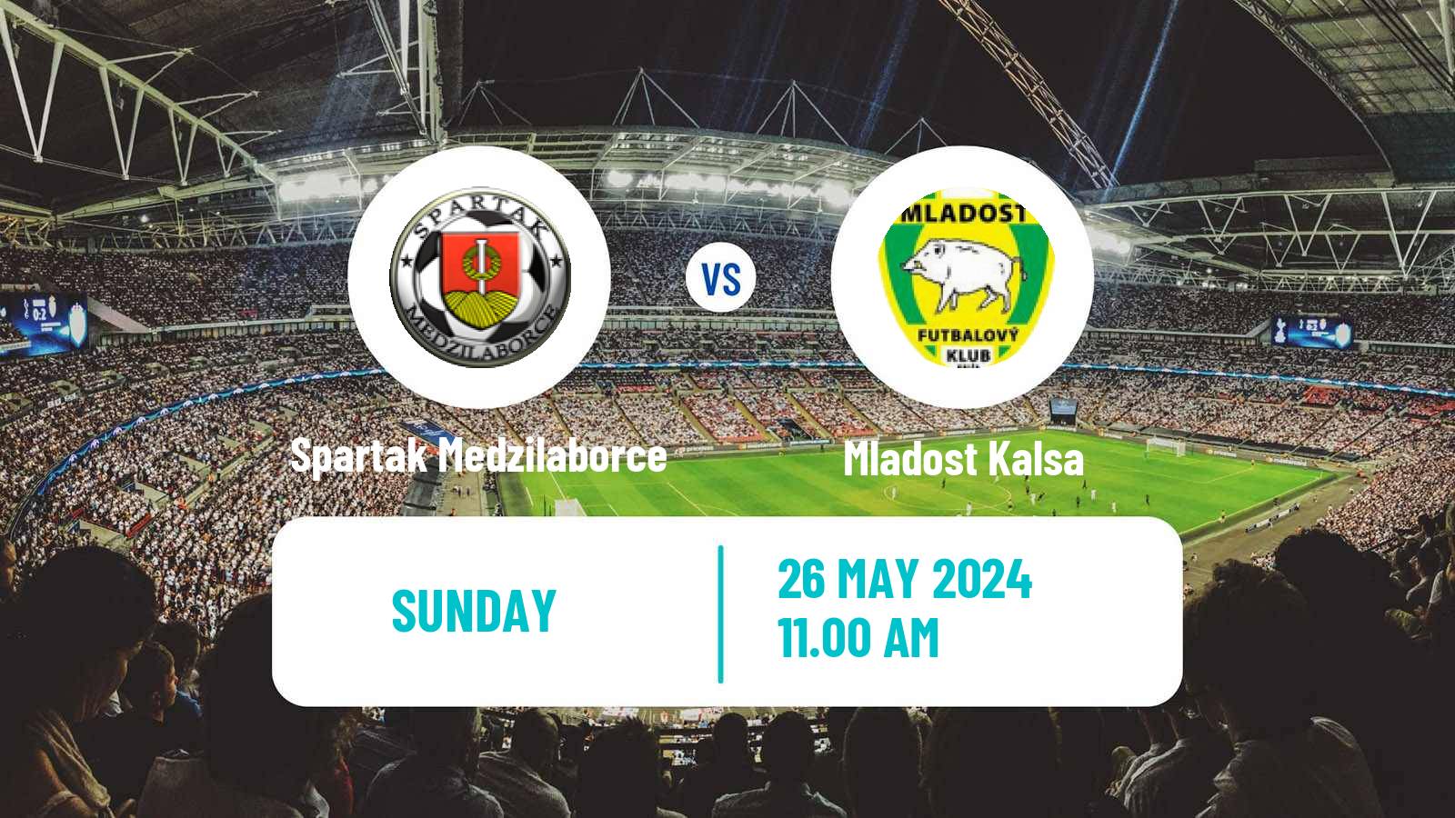Soccer Slovak 4 Liga East Spartak Medzilaborce - Mladost Kalsa