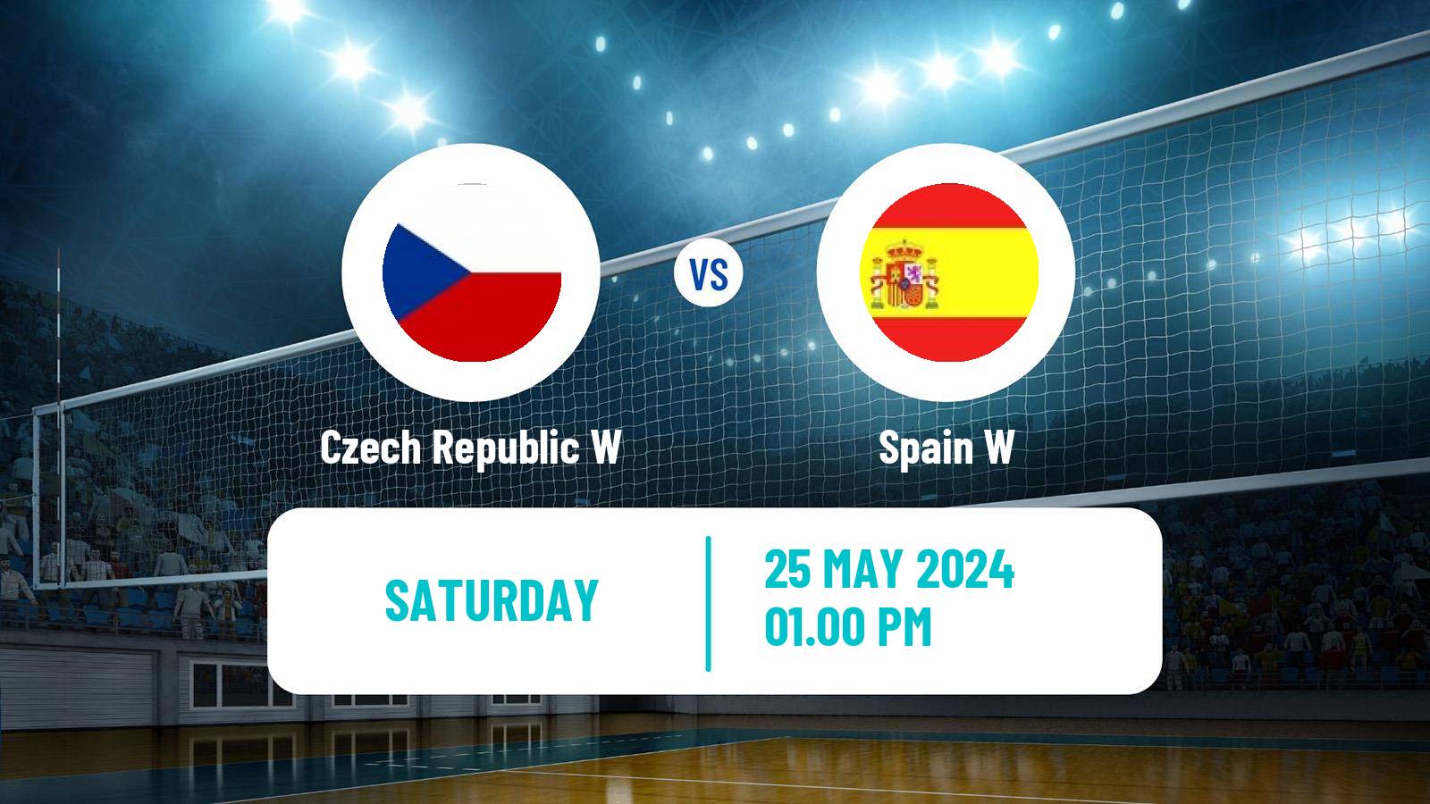 Volleyball Golden European League Volleyball Women Czech Republic W - Spain W