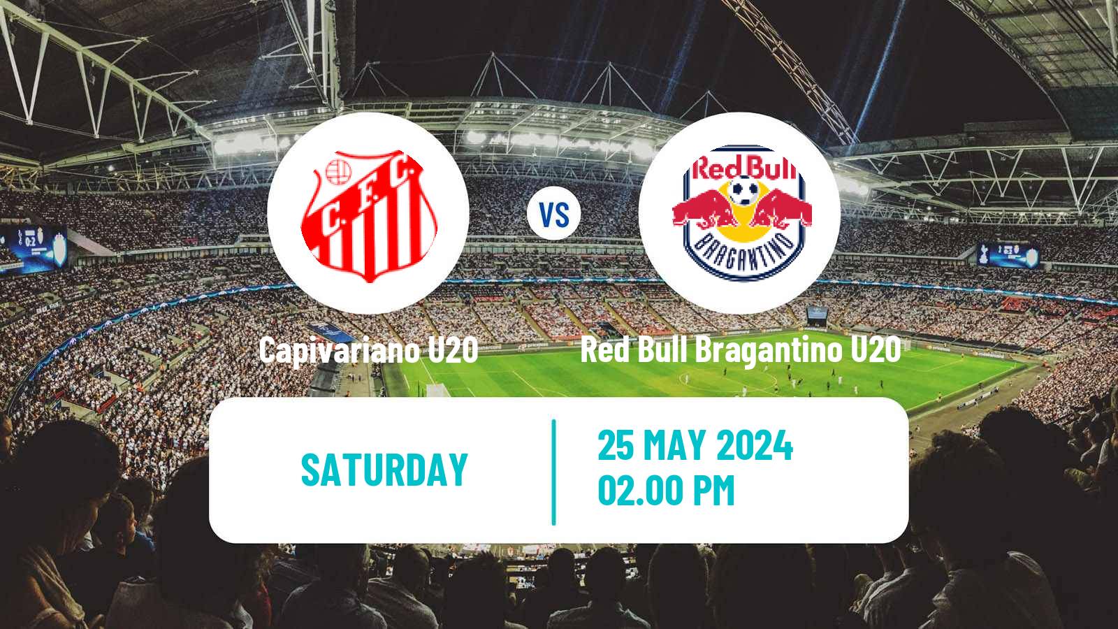 Soccer Brazilian Paulista U20 Capivariano U20 - Red Bull Bragantino U20