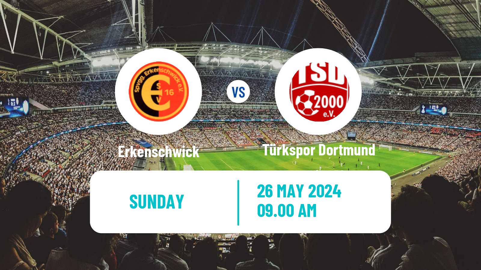 Soccer German Oberliga Westfalen Erkenschwick - Türkspor Dortmund