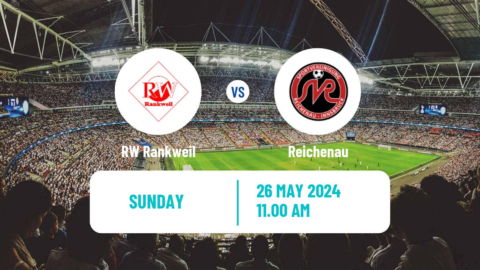 Soccer Austrian Regionalliga West RW Rankweil - Reichenau