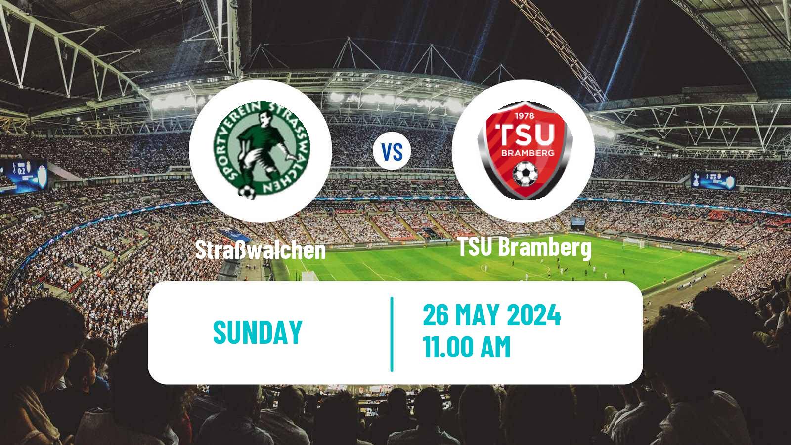 Soccer Austrian Landesliga Salzburg Straßwalchen - Bramberg