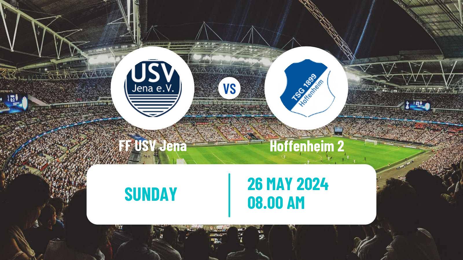 Soccer German 2 Bundesliga Women Carl Zeiss Jena - Hoffenheim 2