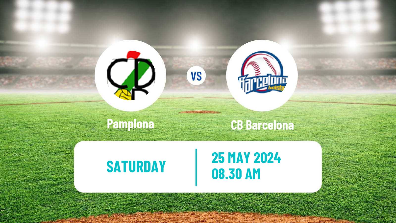 Baseball Spanish Division de Honor Baseball Pamplona - Barcelona