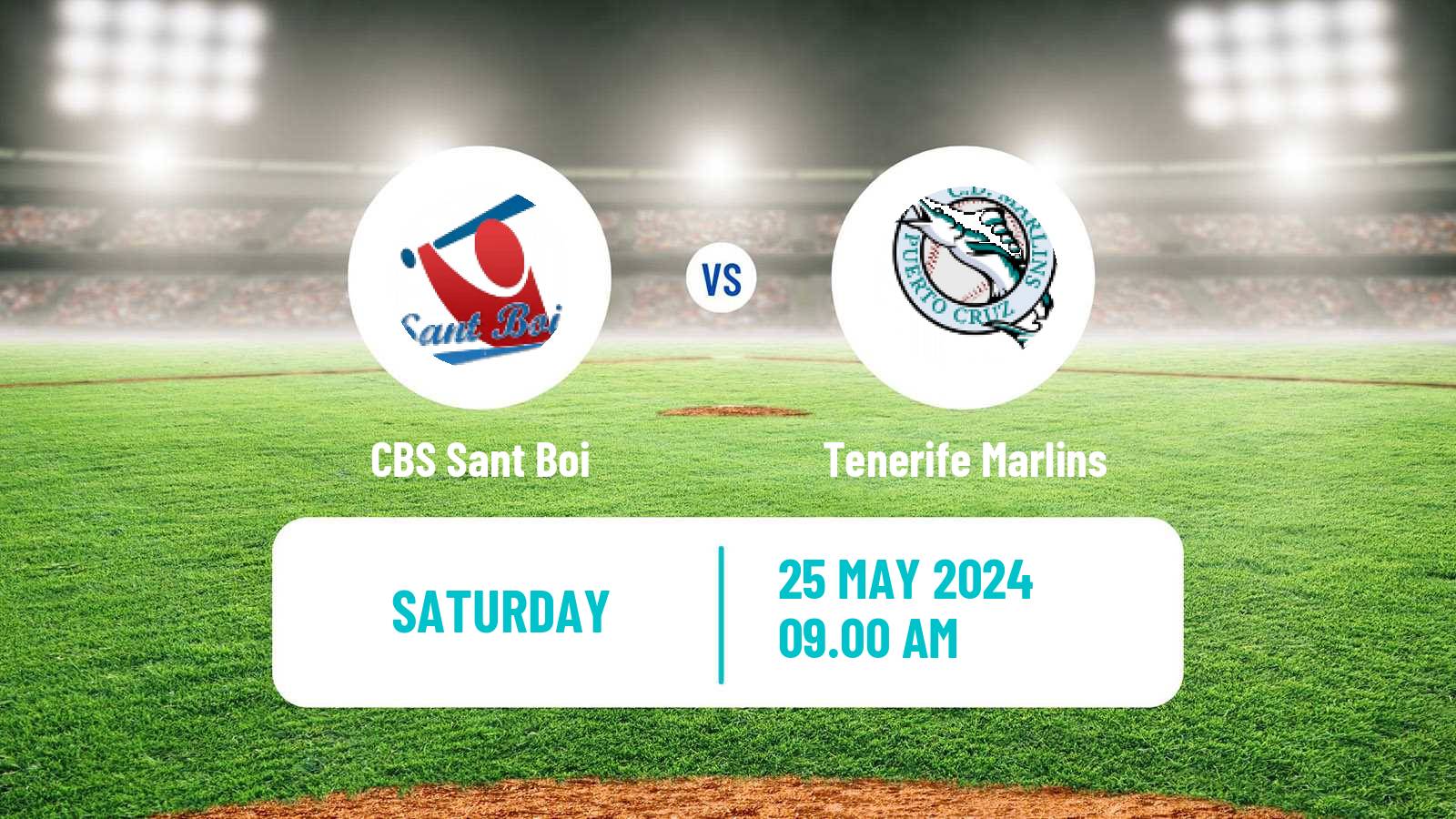 Baseball Spanish Division de Honor Baseball Sant Boi - Tenerife Marlins