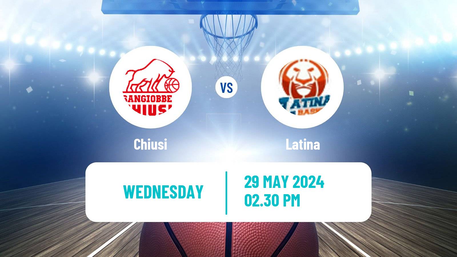 Basketball Italian Serie A2 Basketball Chiusi - Latina