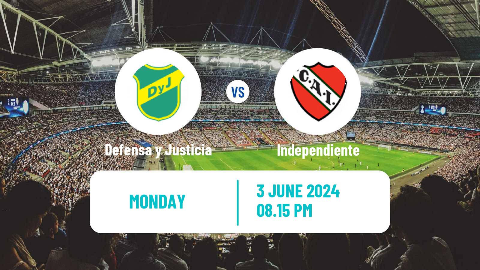 Soccer Argentinian Liga Profesional Defensa y Justicia - Independiente