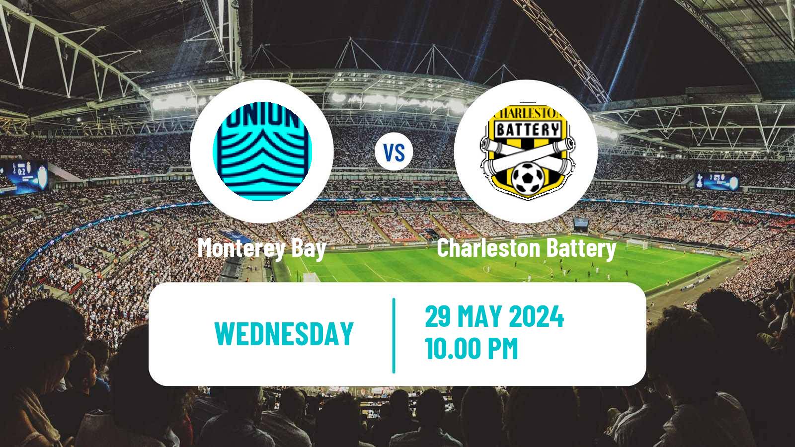 Soccer USL Championship Monterey Bay - Charleston Battery