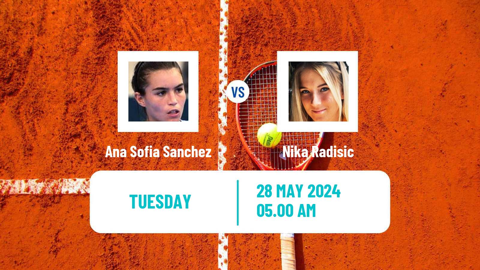 Tennis ITF W35 Klagenfurt Women Ana Sofia Sanchez - Nika Radisic
