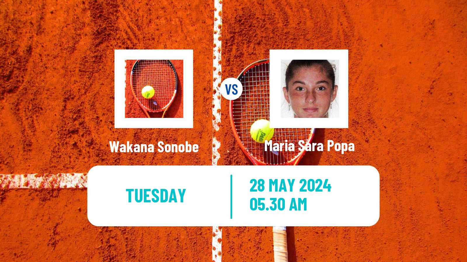 Tennis ITF W35 Klagenfurt Women Wakana Sonobe - Maria Sara Popa