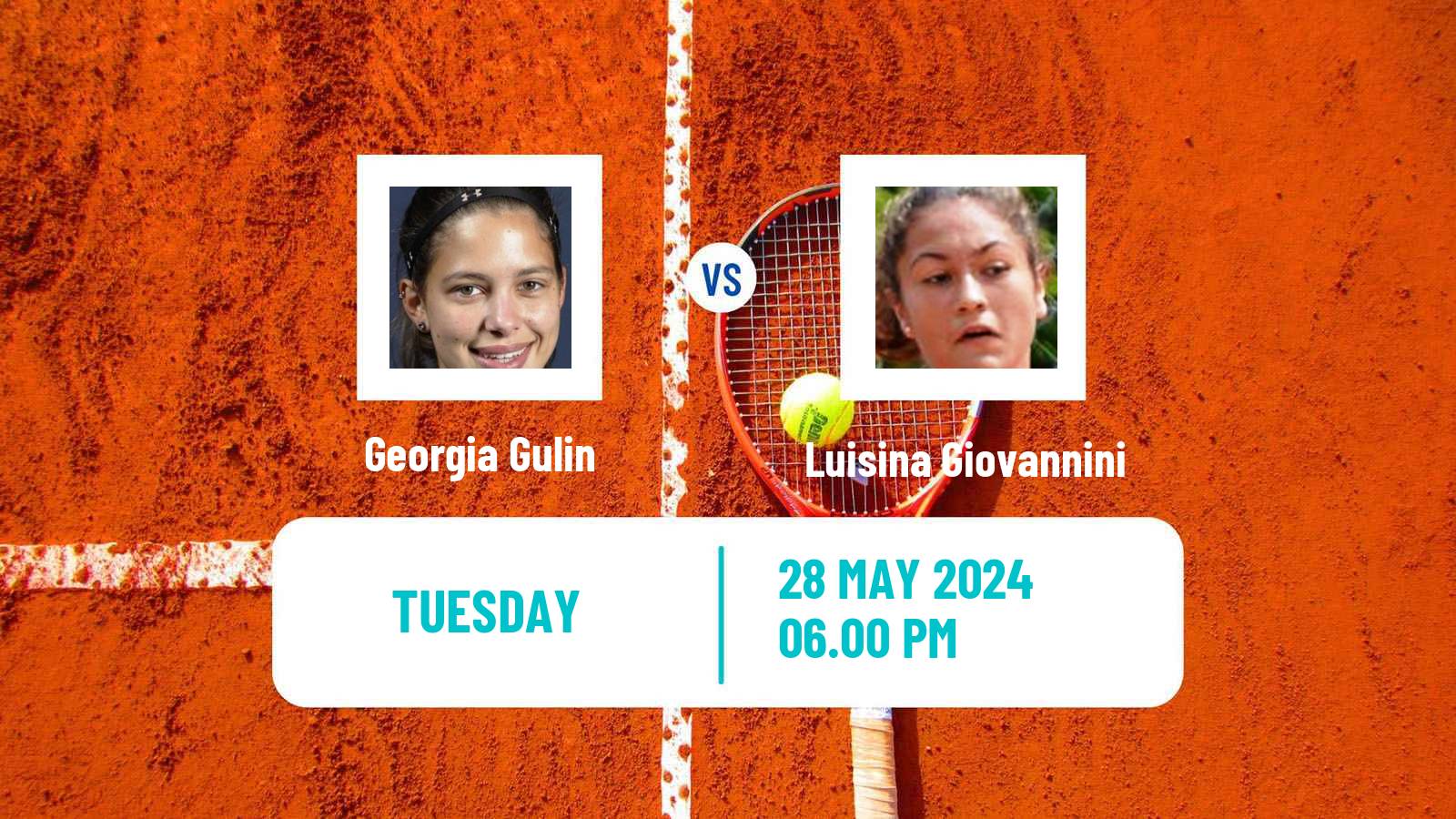 Tennis ITF W15 Rio Claro Women Georgia Gulin - Luisina Giovannini