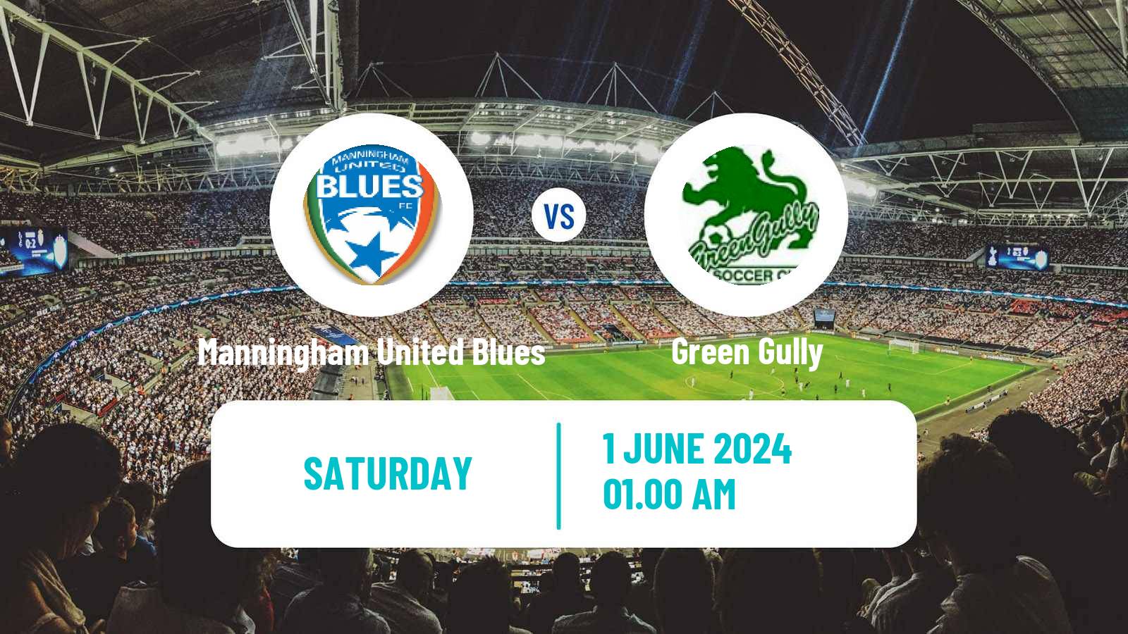 Soccer Australian NPL Victoria Manningham United - Green Gully