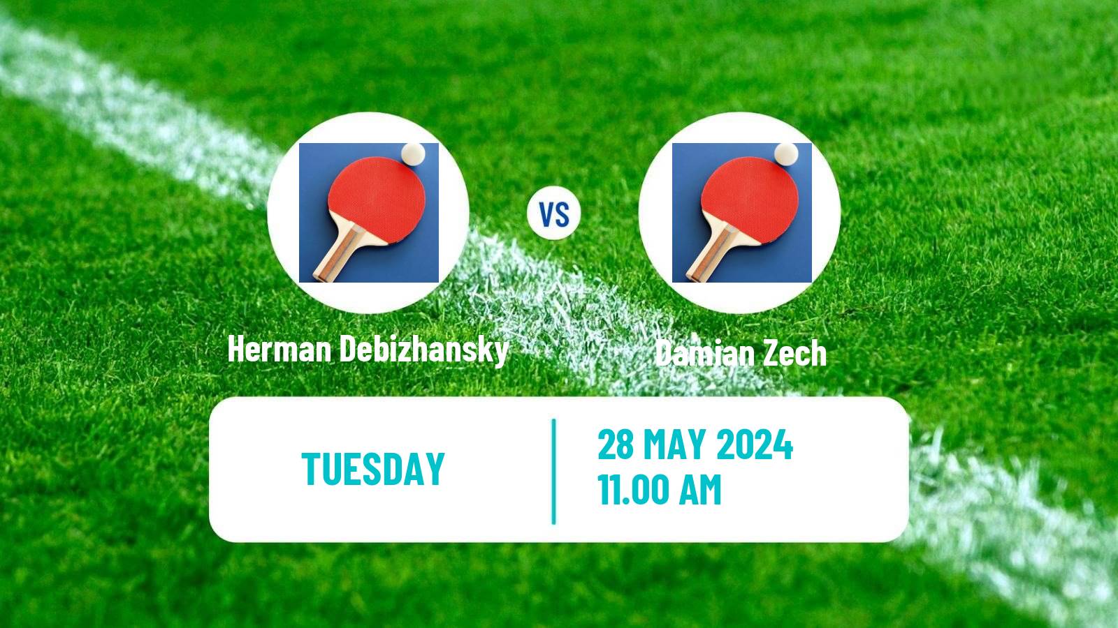 Table tennis Challenger Series Men Herman Debizhansky - Damian Zech