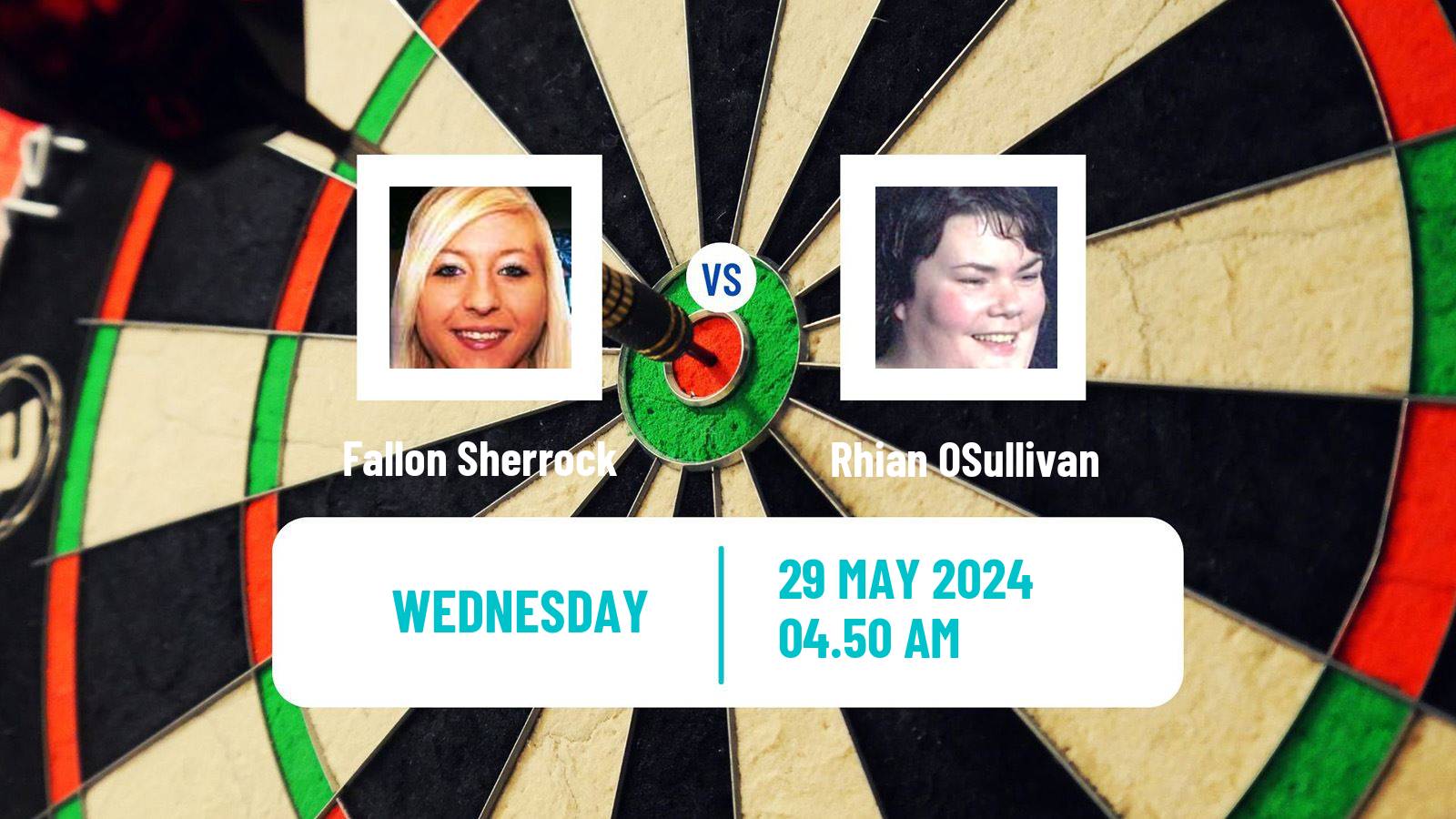 Darts Modus Super Series Fallon Sherrock - Rhian OSullivan