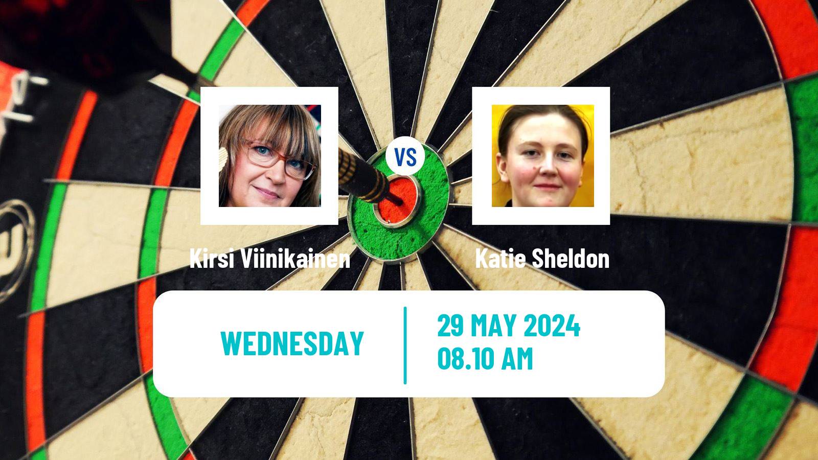Darts Modus Super Series Kirsi Viinikainen - Katie Sheldon