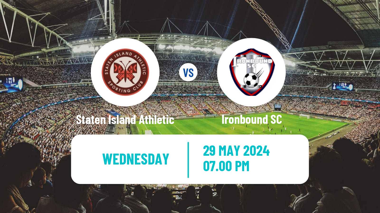 Soccer USL League Two Staten Island Athletic - Ironbound SC