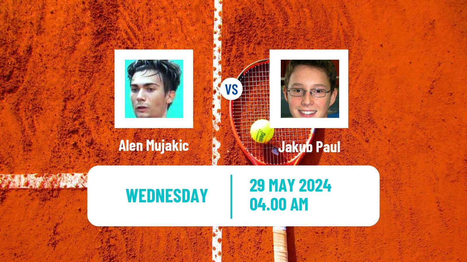 Tennis ITF M25 Kiseljak Men Alen Mujakic - Jakub Paul