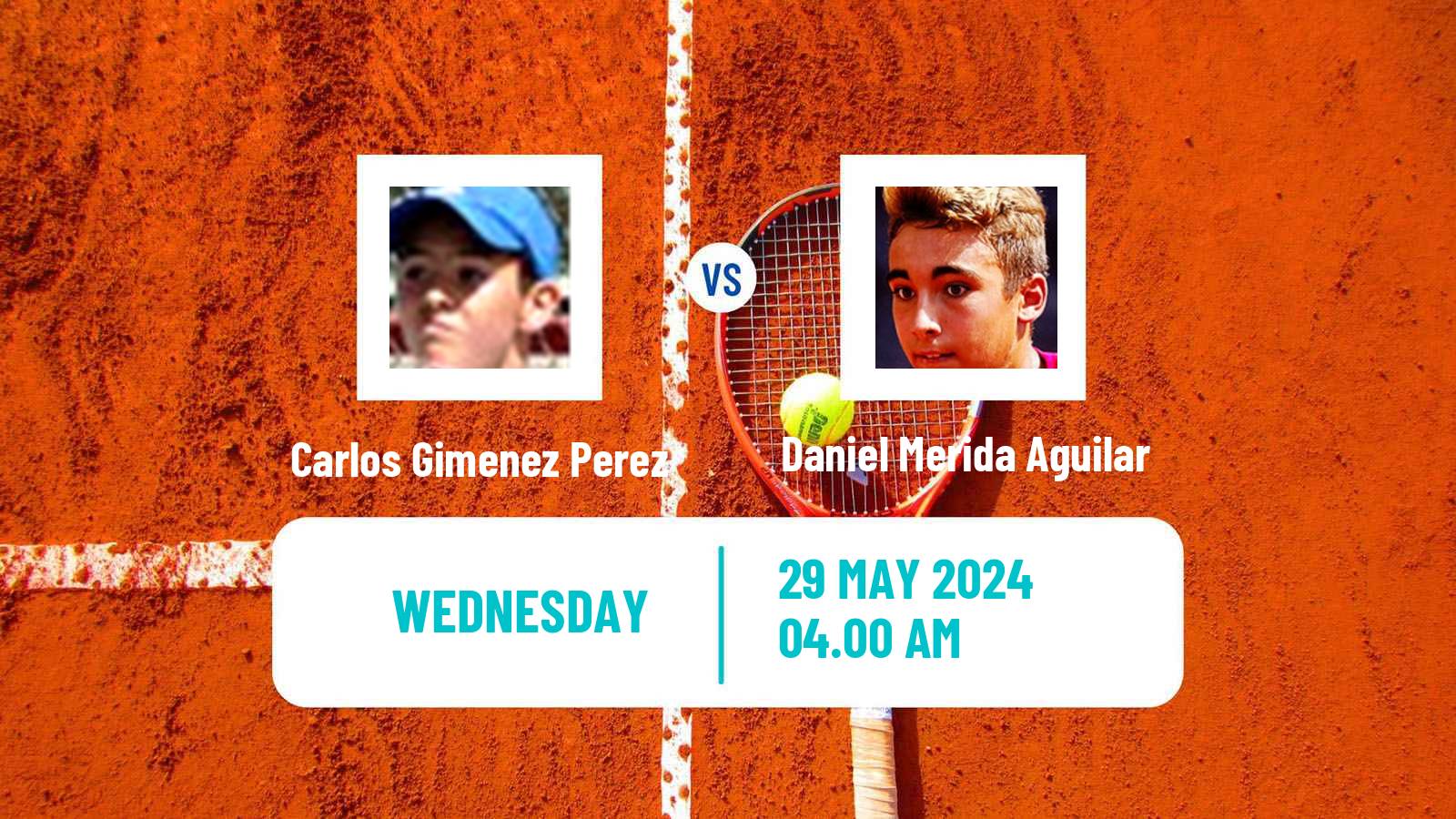 Tennis ITF M25 La Nucia Men Carlos Gimenez Perez - Daniel Merida Aguilar