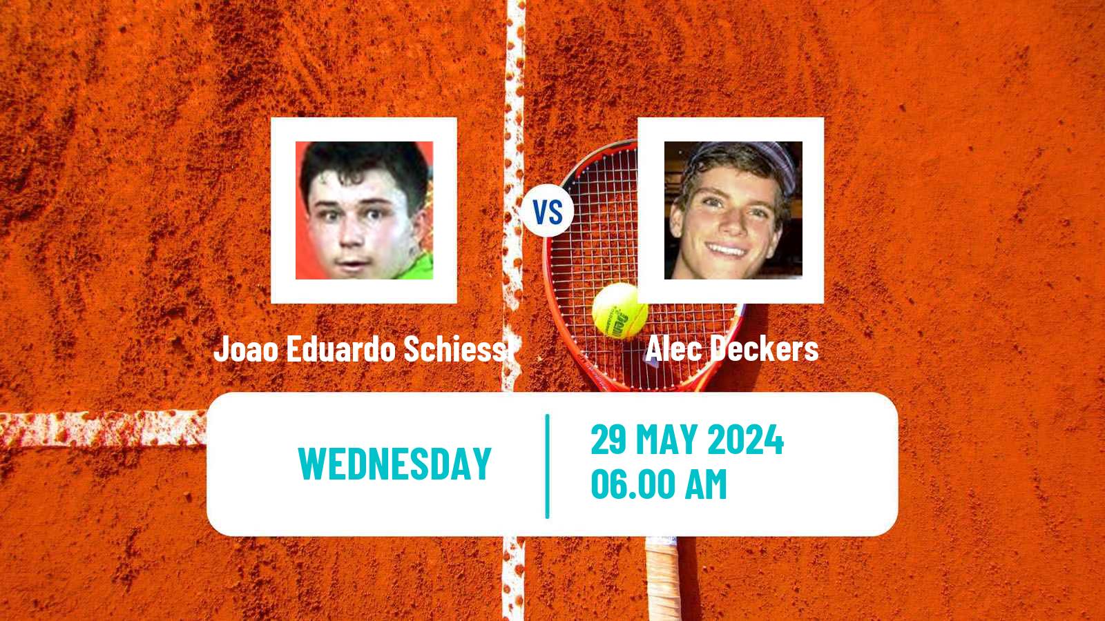 Tennis ITF M15 Vrhnika Men Joao Eduardo Schiessl - Alec Deckers