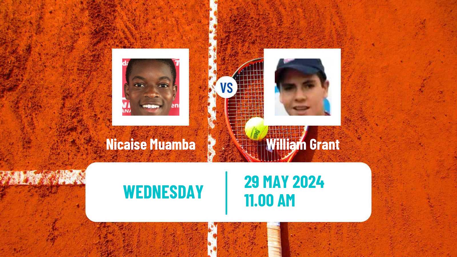 Tennis ITF M15 Kingston 3 Men Nicaise Muamba - William Grant