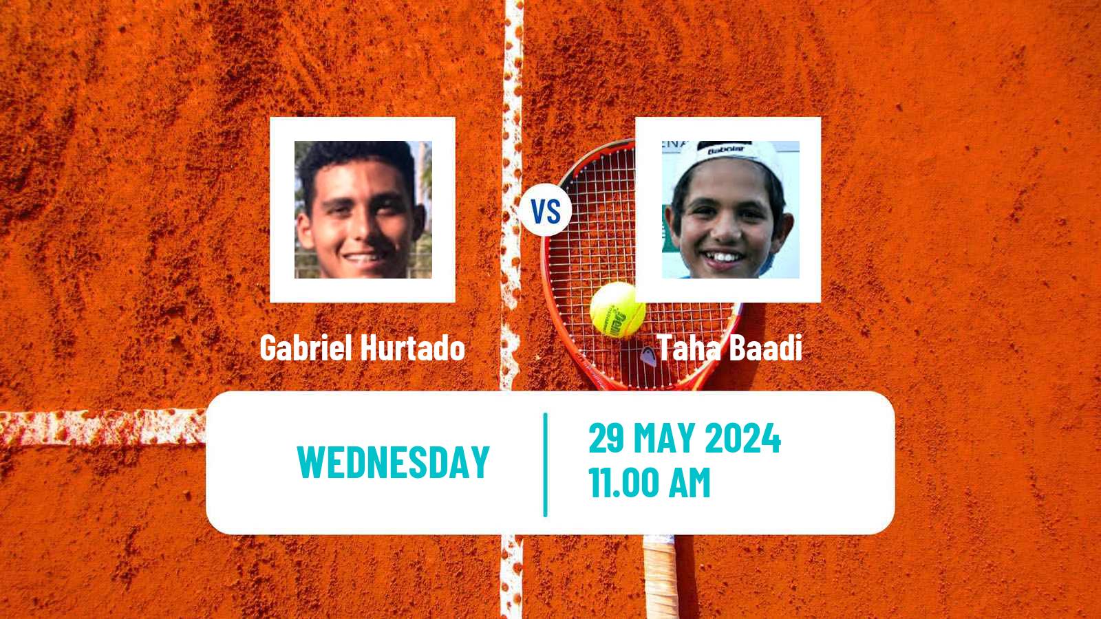 Tennis ITF M15 Kingston 3 Men Gabriel Hurtado - Taha Baadi