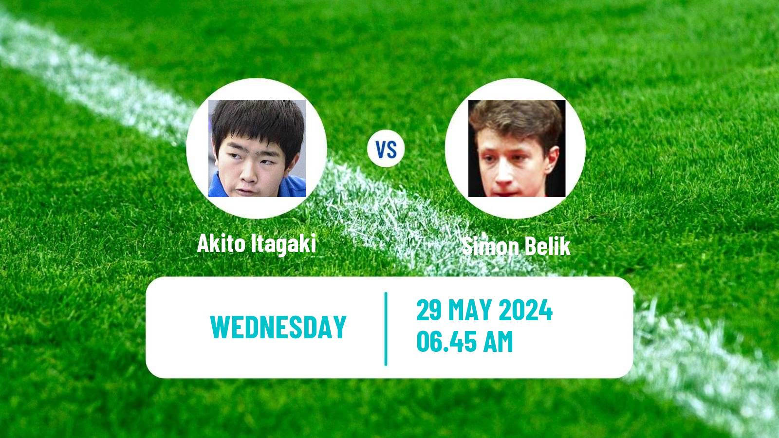 Table tennis Tt Star Series Men Akito Itagaki - Simon Belik