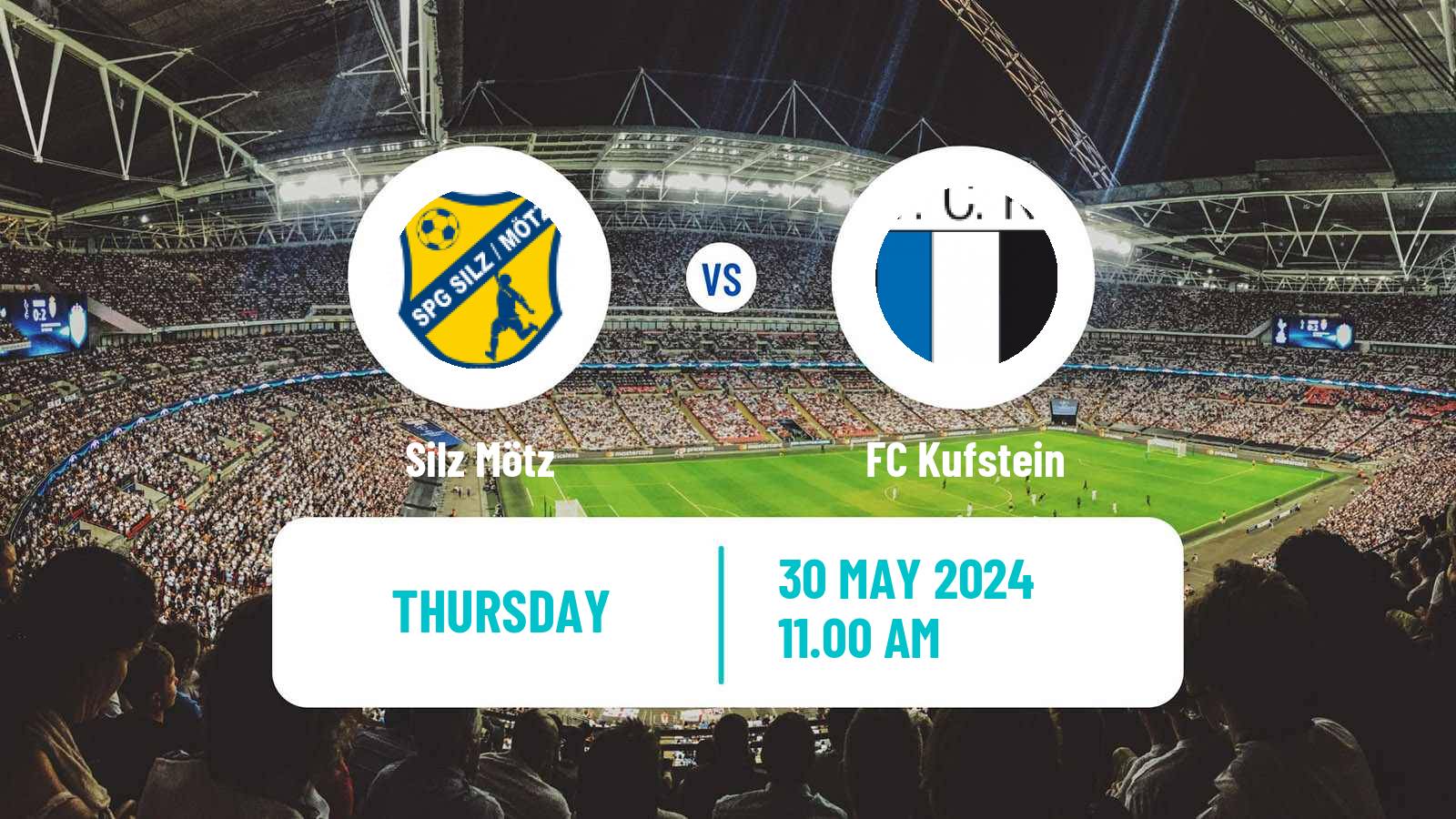 Soccer Austrian Regionalliga West Silz Mötz - Kufstein