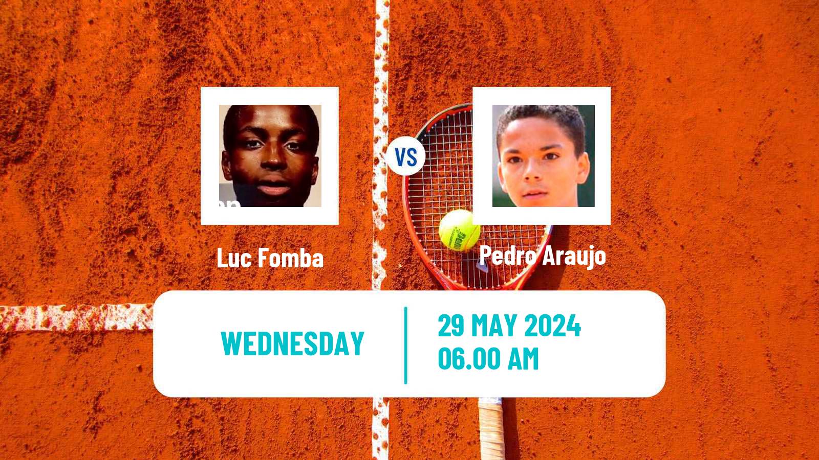 Tennis ITF M15 Monastir 22 Men Luc Fomba - Pedro Araujo