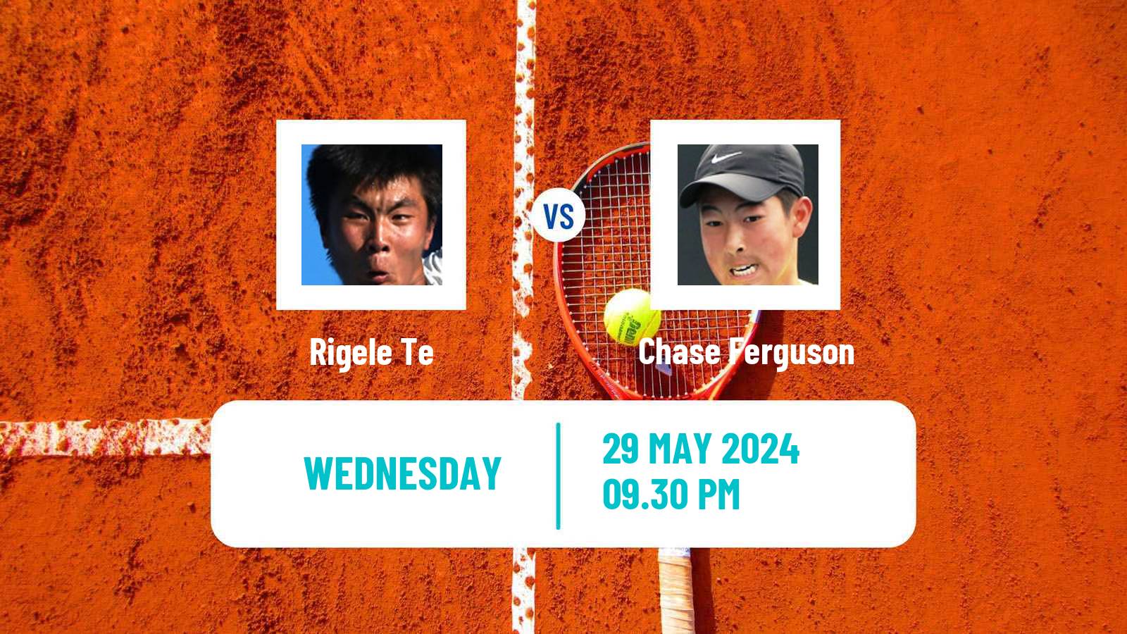 Tennis ITF M25 Baotou Men Rigele Te - Chase Ferguson