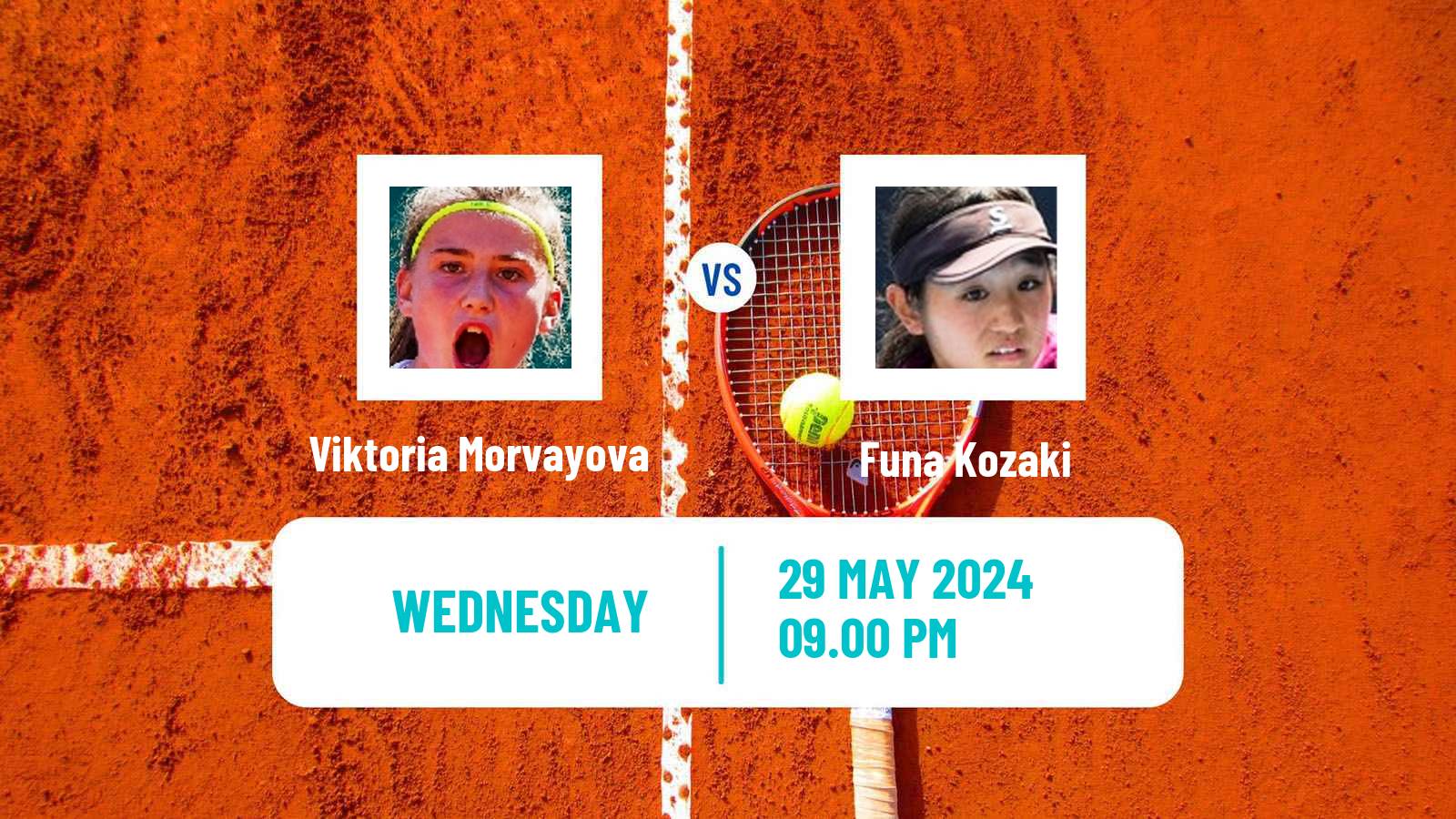 Tennis ITF W15 Tokyo Women Viktoria Morvayova - Funa Kozaki