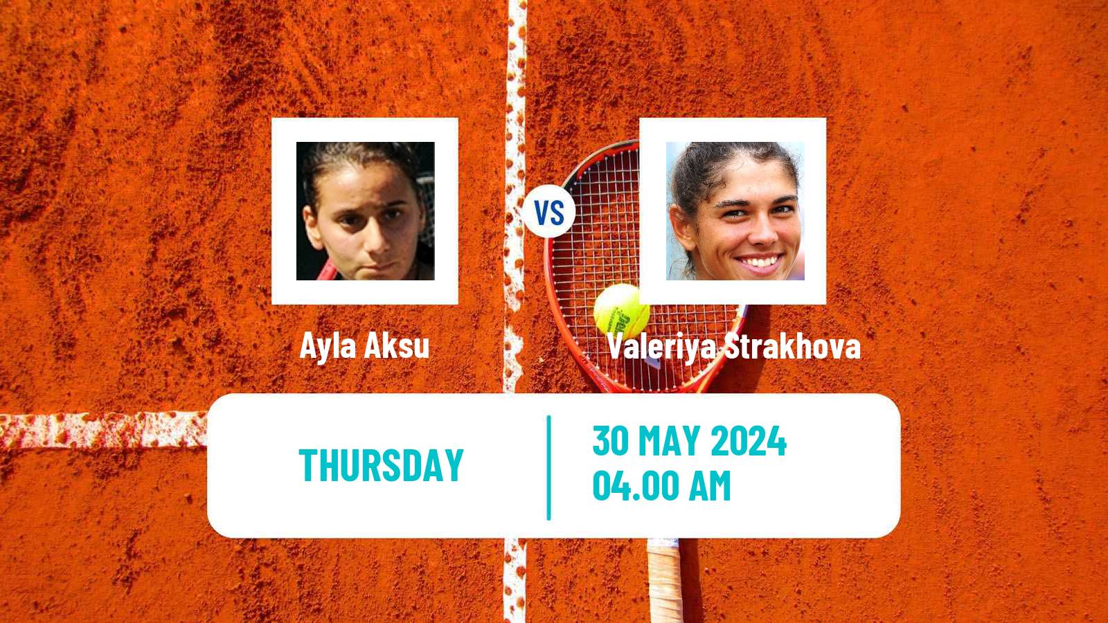 Tennis ITF W50 Otocec 2 Women Ayla Aksu - Valeriya Strakhova