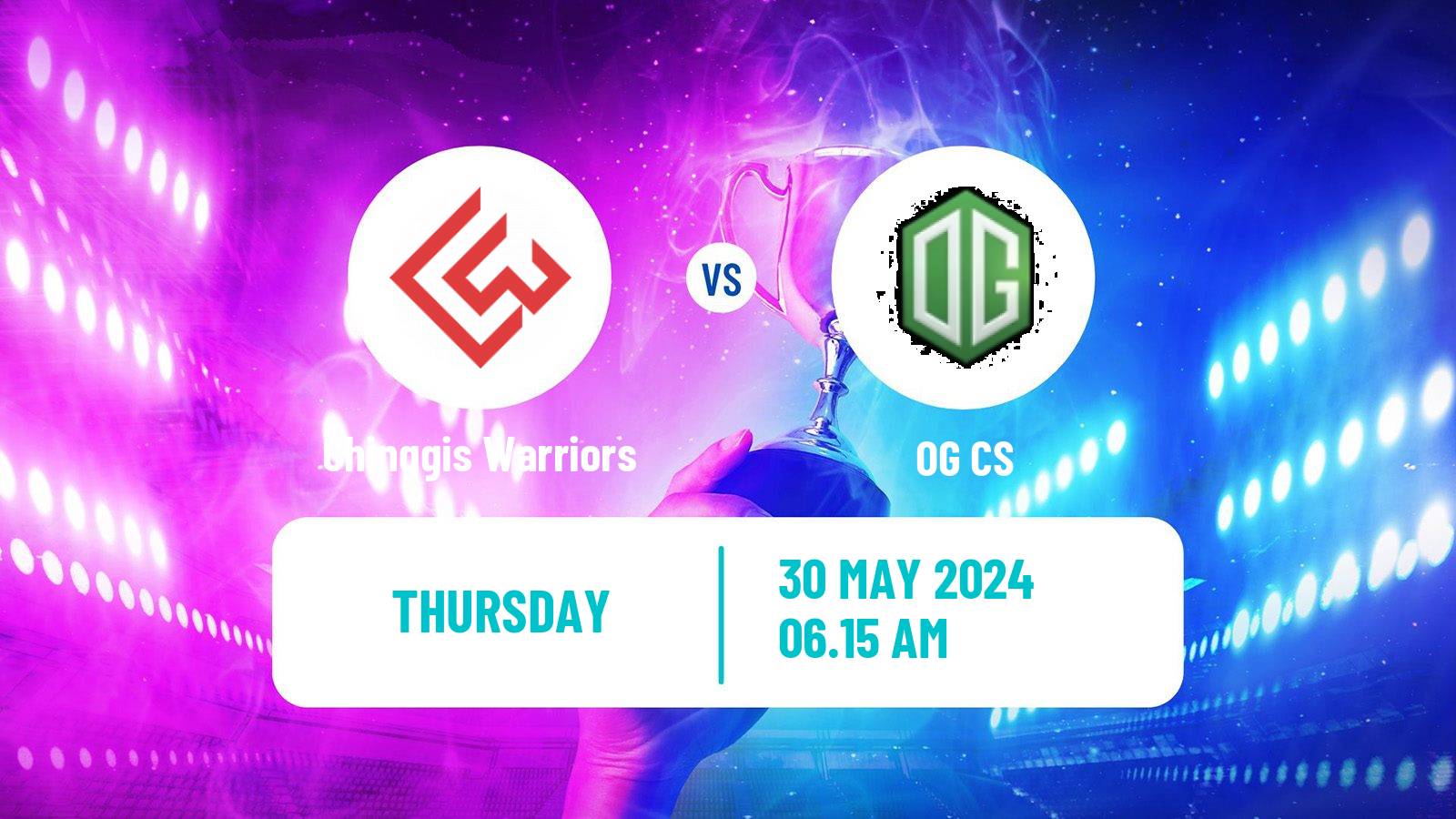 Esports Counter Strike Mesa Nomadic Masters Chinggis Warriors - OG
